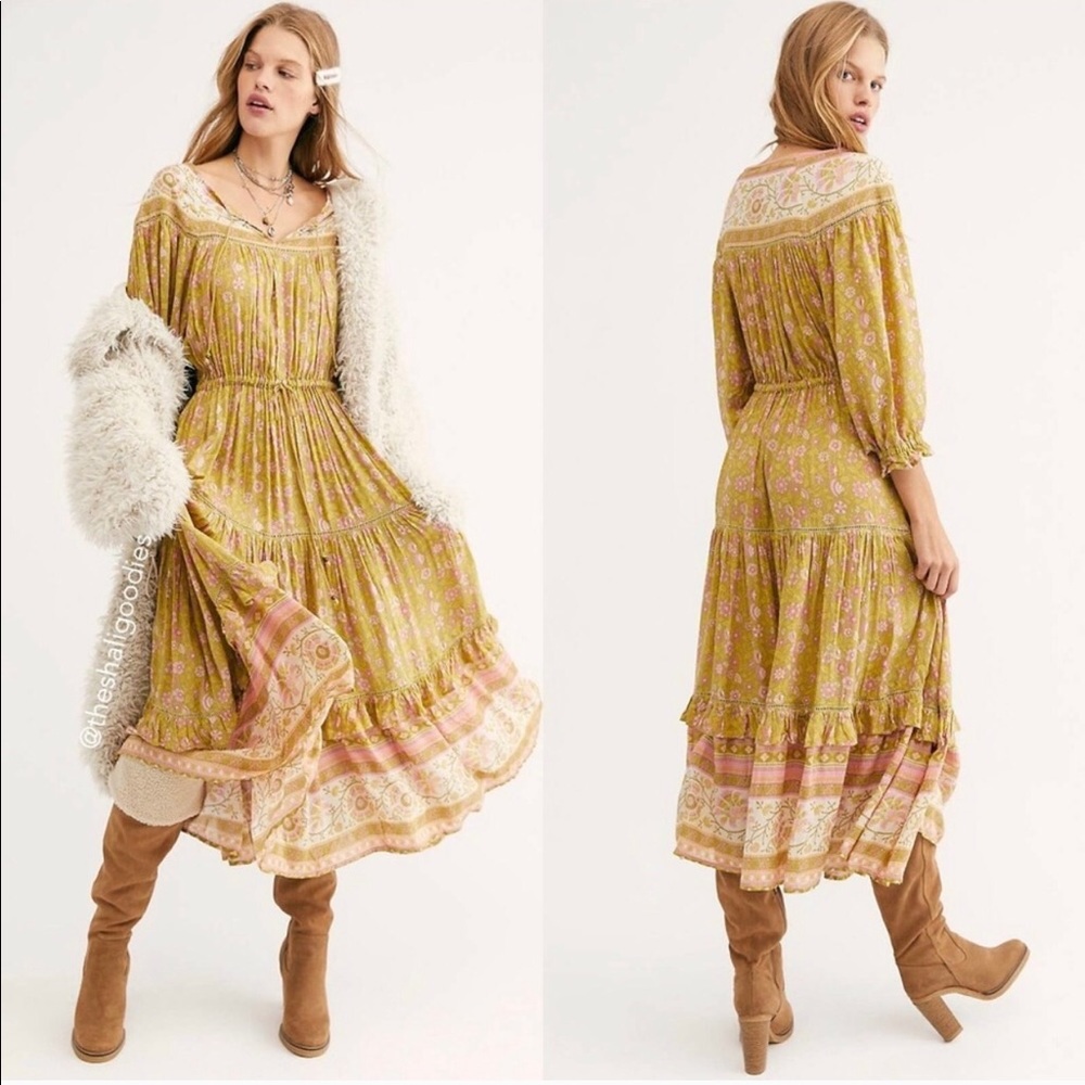 Spell and the Gypsy dahlia gown xs NWT